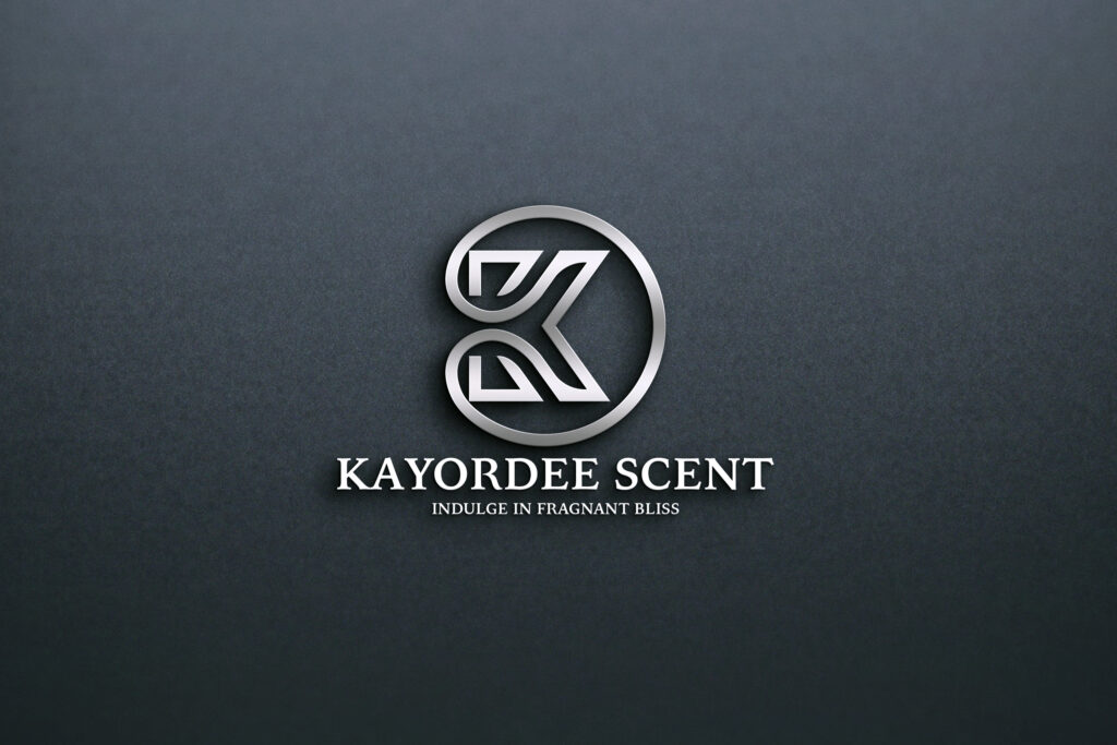 poriume portfolio - logo design for kayordee perfume store